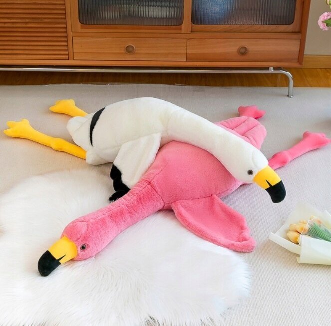 Pehmolelu Flamingo - HappyJoe tyyny, 100 cm hinta ja tiedot | Pehmolelut | hobbyhall.fi