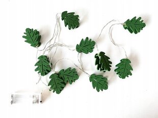 LED- valosarja, vihreät lehdet, 10 kpl hinta ja tiedot | Jouluvalot | hobbyhall.fi