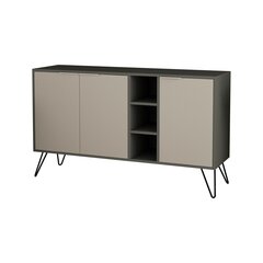 Lipasto Kalune Design 855, 142 cm, beige/harmaa hinta ja tiedot | Lipastot | hobbyhall.fi