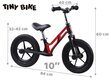 Tiny Bike potkupyörä, musta hinta ja tiedot | Potkupyörät | hobbyhall.fi