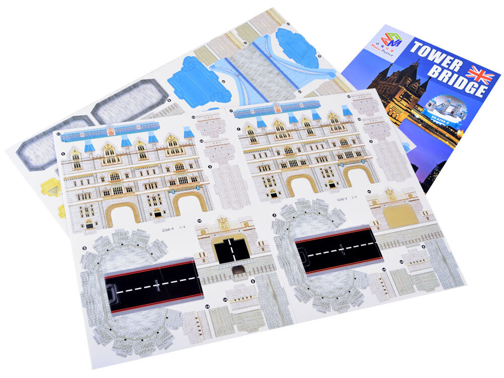 Tower Bridge 3D-palapeli, 41 palaa hinta ja tiedot | Palapelit | hobbyhall.fi