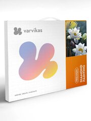 Timanttimaalaus Varvikas - The Tenderness of the Lotus LC051e 20x30 cm hinta ja tiedot | Timanttimaalaukset | hobbyhall.fi
