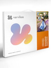 Timanttimaalaus Varvikas - Escape to Provence LE144e 30x40 cm hinta ja tiedot | Varvikas - the world of bright… Lelut yli 3-vuotiaille lapsille | hobbyhall.fi