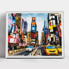 Timanttimaalaus Varvikas - Times Square LG323e 40x50 cm hinta ja tiedot | Varvikas - the world of bright… Lelut yli 3-vuotiaille lapsille | hobbyhall.fi