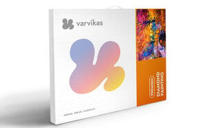 Timanttimaalaus Varvikas - Autumn Colours LG256e 40x50 cm hinta ja tiedot | Varvikas - the world of bright… Lelut yli 3-vuotiaille lapsille | hobbyhall.fi