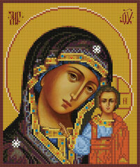 Timanttimaalaus Varvikas - The Kazan Mother of God LD002e 30x35 cm hinta ja tiedot | Timanttimaalaukset | hobbyhall.fi