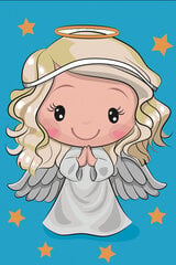 Timanttimaalaus Varvikas - Little Angel LC046e 20x30 cm hinta ja tiedot | Timanttimaalaukset | hobbyhall.fi