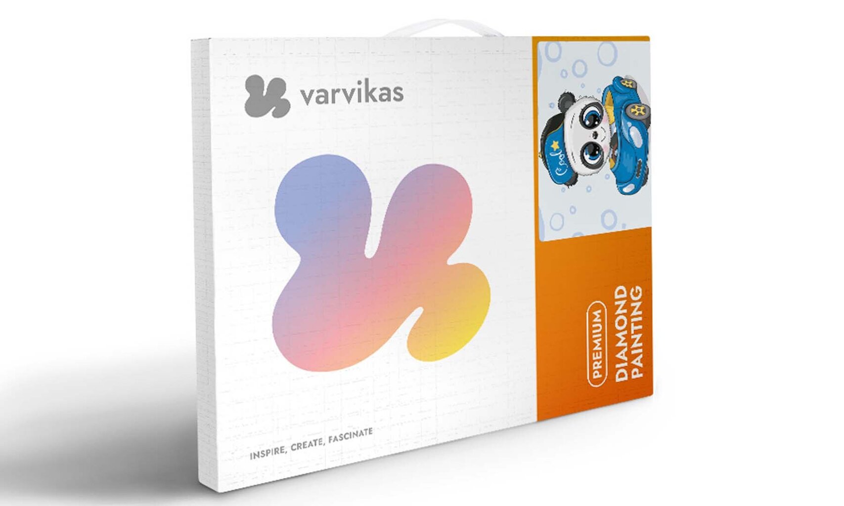 Timanttimaalaus Varvikas - Little Panda LC032e 20x30 cm hinta ja tiedot | Timanttimaalaukset | hobbyhall.fi