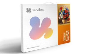 Timanttimaalaus Varvikas - Poppies Bouquet LE117e 30x40 cm hinta ja tiedot | Varvikas - the world of bright… Lelut yli 3-vuotiaille lapsille | hobbyhall.fi