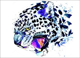 Timanttimaalaus Varvikas - Snow Leopard LE017e 30x40 cm hinta ja tiedot | Timanttimaalaukset | hobbyhall.fi