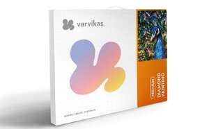 Timanttimaalaus Varvikas - Peacock LG187e 40x50 cm hinta ja tiedot | Timanttimaalaukset | hobbyhall.fi