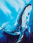 Timanttimaalaus Varvikas - Majestic Whale LG244e 40x50 cm hinta ja tiedot | Timanttimaalaukset | hobbyhall.fi