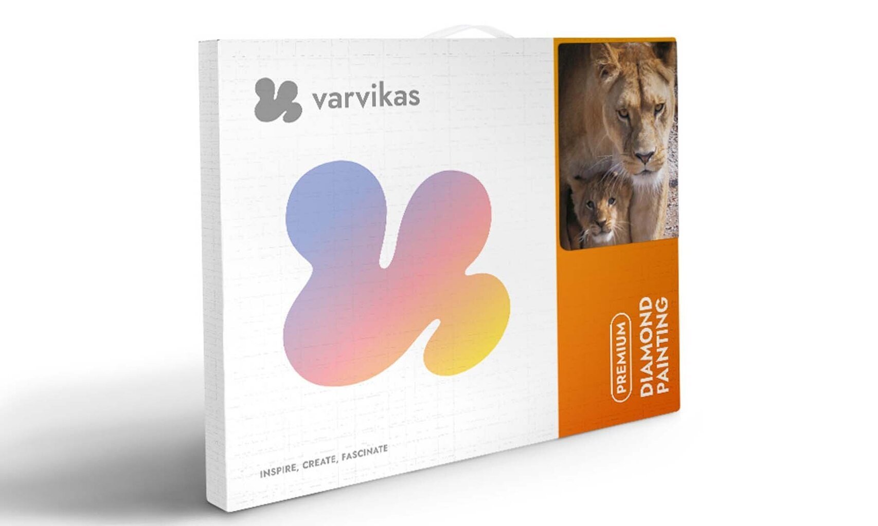 Timanttimaalaus Varvikas - Mother Lioness LG198e 40x50 cm hinta ja tiedot | Timanttimaalaukset | hobbyhall.fi