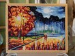 Timanttimaalaus Varvikas - Autumn Mood LG254e 40x50 cm hinta ja tiedot | Timanttimaalaukset | hobbyhall.fi