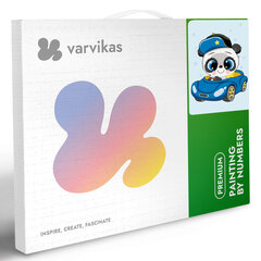 Maalaus numeroiden mukaan TM Varvikas - Little Panda MC1099e 20x30 cm hinta ja tiedot | Maalaa numeroiden mukaan | hobbyhall.fi