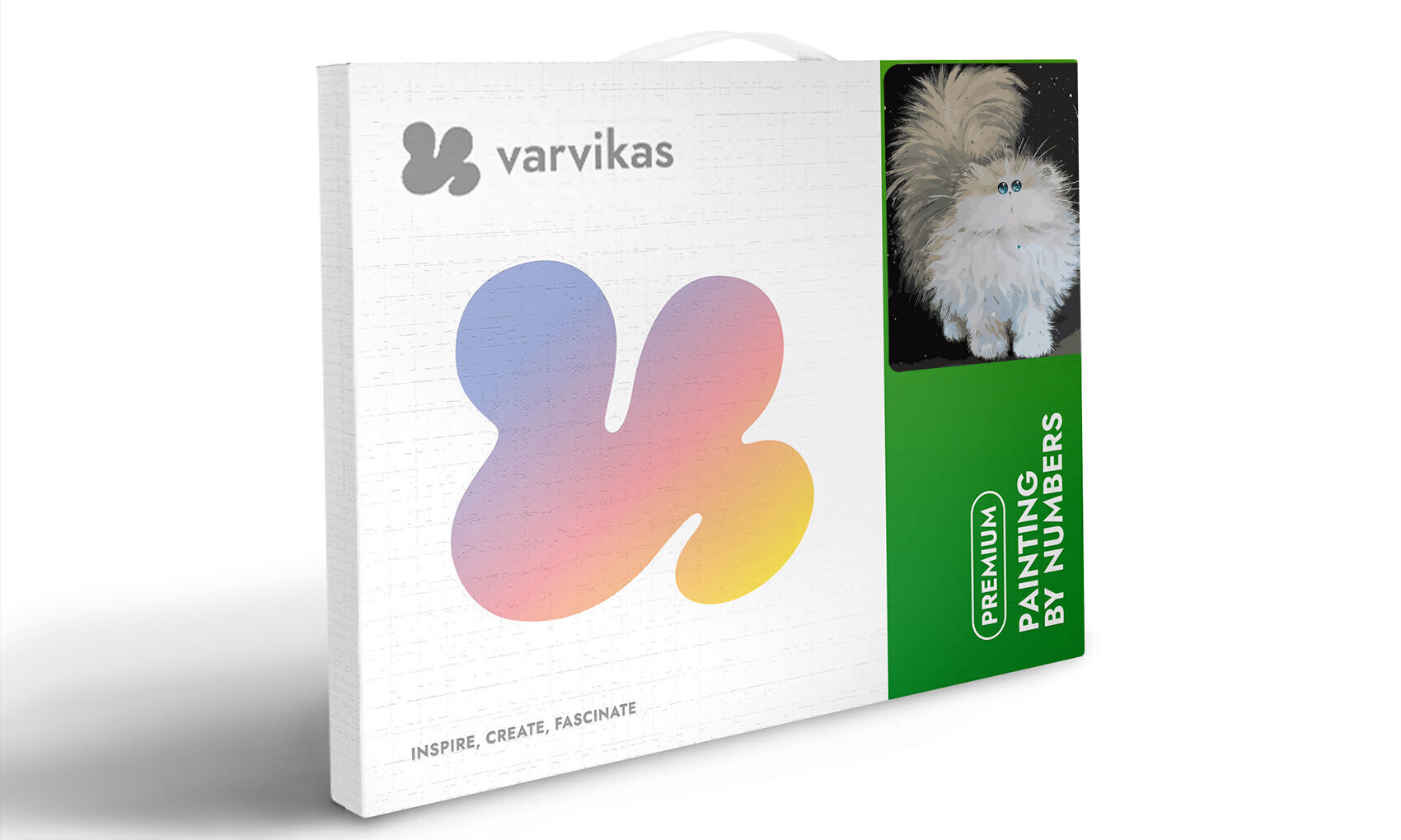 Maalaus numeroiden mukaan TM Varvikas - Cute Fluffy Cat ME1069e 30x40 cm hinta ja tiedot | Maalaa numeroiden mukaan | hobbyhall.fi