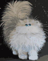 Maalaus numeroiden mukaan TM Varvikas - Cute Fluffy Cat ME1069e 30x40 cm hinta ja tiedot | Maalaa numeroiden mukaan | hobbyhall.fi