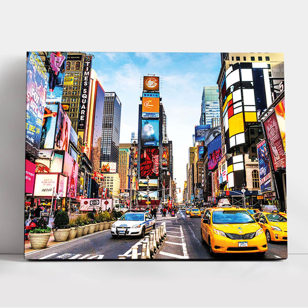 Maalaus numeroiden mukaan TM Varvikas - Times Square MG2461e 40x50 cm hinta ja tiedot | Maalaa numeroiden mukaan | hobbyhall.fi