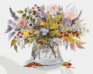 Maalaus numeroiden mukaan TM Varvikas - Autumn bouquet MG2058e 40x50 cm hinta ja tiedot | Maalaa numeroiden mukaan | hobbyhall.fi