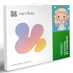 Maalaus numeroiden mukaan TM Varvikas - Little white angel MC1113e 20x30 cm hinta ja tiedot | Maalaa numeroiden mukaan | hobbyhall.fi