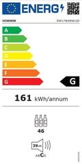 Hisense RW17W4NWLG0 hinta ja tiedot | Viinikaapit | hobbyhall.fi