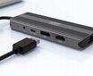 Sovitin Zenwire 10in1, USB-C / HDMI / USB 3.0, SD hinta ja tiedot | Adapterit | hobbyhall.fi