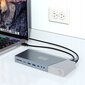 USB-C HUB -telakointiasema 16in1 Zenwire hinta ja tiedot | Adapterit | hobbyhall.fi