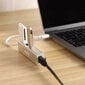 USB Ethernet -sovitin HUB RJ45 LAN-sovitin 2.0 hinta ja tiedot | Adapterit | hobbyhall.fi