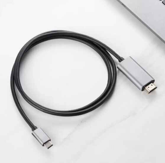 Kaapeli Dapton USB-C 3.1 Type C HDMI 4K 60 Hz MHL 2m hinta ja tiedot | Kaapelit ja adapterit | hobbyhall.fi