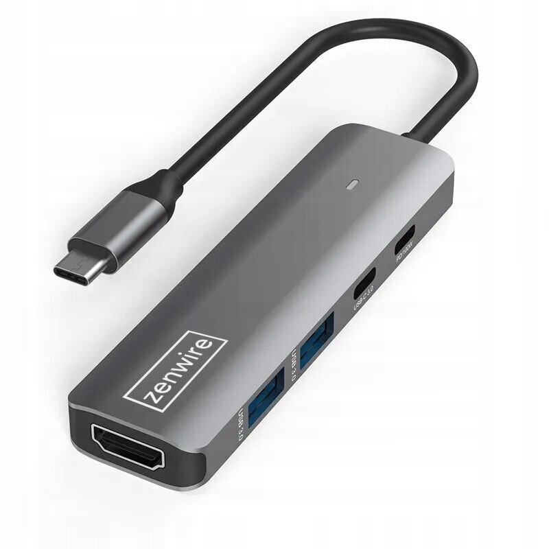 Zenwire HUB USB-C hinta ja tiedot | Adapterit | hobbyhall.fi