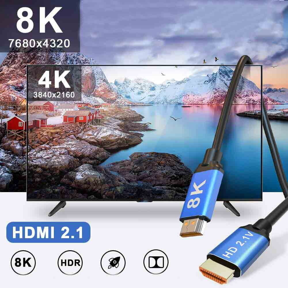 Zenwire HDMI 2.1, 2m hinta ja tiedot | Kaapelit ja adapterit | hobbyhall.fi