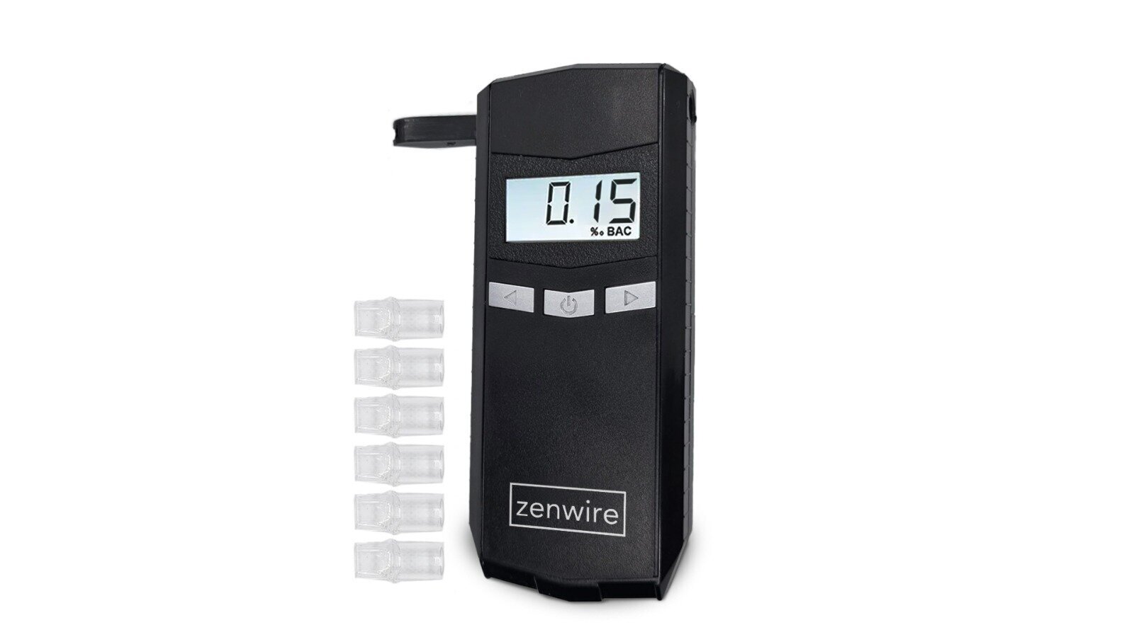 Zenwire F6500 ammattikäyttöön tarkoitettu sähkökemiallinen hengityssuojain, jossa on 6 suukappaletta. hinta ja tiedot | Alkometrit | hobbyhall.fi