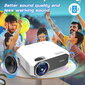 Kannettava Bluetooth Full HD -projektori puhelimeen Zenwire e450s hinta ja tiedot | Projektorit | hobbyhall.fi