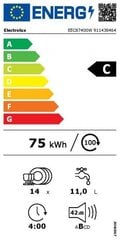 Electrolux EEC87400W hinta ja tiedot | Astianpesukoneet | hobbyhall.fi