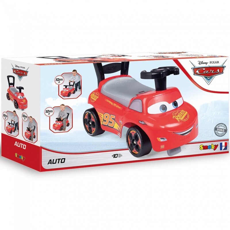 Lasten potkuauto Autot, Smoby hinta ja tiedot | Vauvan lelut | hobbyhall.fi