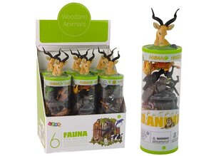 Lean Toys villieläinfiguurisetti, 12 kpl. hinta ja tiedot | Poikien lelut | hobbyhall.fi