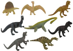 Dinosaurusfiguurisetti, 12 kpl. hinta ja tiedot | Poikien lelut | hobbyhall.fi