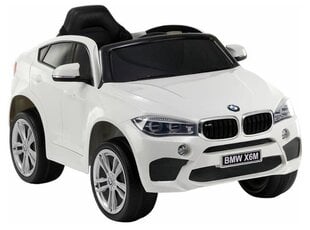 BMW X6 sähköauto lapsille, valkoinen hinta ja tiedot | BMW Ulkoilu | hobbyhall.fi