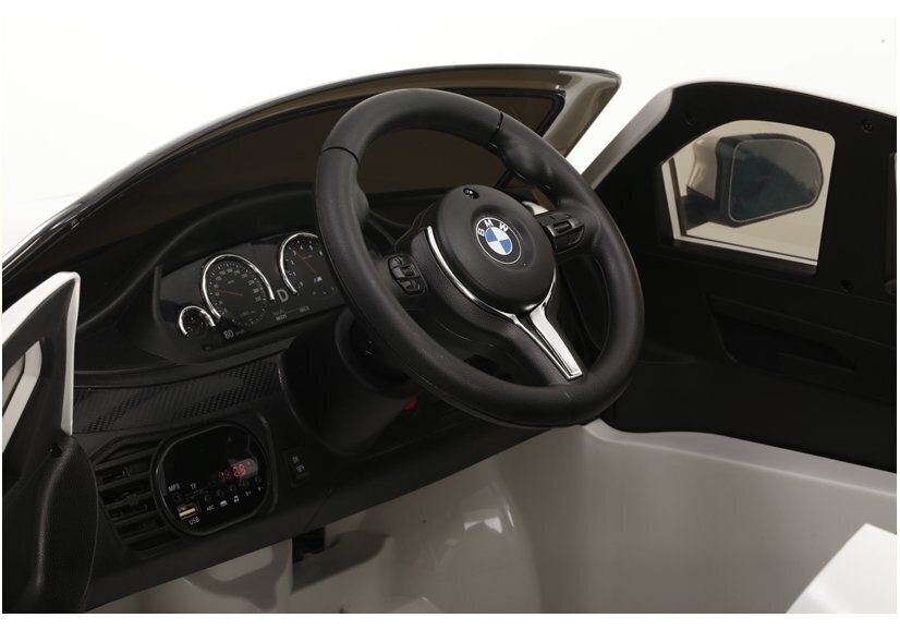 BMW X6 sähköauto lapsille, valkoinen hinta ja tiedot | Lasten sähköautot | hobbyhall.fi