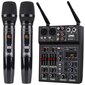 DNA Mixmic 2 audiomikseri USB Bluetooth + langattomat mikrofonit setti hinta ja tiedot | DJ-laitteet | hobbyhall.fi