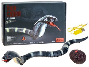Kauko-ohjattava käärme - kobra, musta hinta ja tiedot | Poikien lelut | hobbyhall.fi