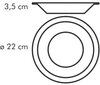 Tescoma syvä lautanen, 22 cm, valkoinen hinta ja tiedot | Astiat | hobbyhall.fi
