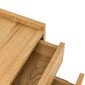 Yöpöytä SACHA 50x40xH40cm, melamine with oak bark hinta ja tiedot | Yöpöydät | hobbyhall.fi