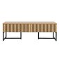 Sohvapöytä HAMPTON 120x60xH40cm, melamiini tammen kuorella hinta ja tiedot | Sohvapöydät | hobbyhall.fi
