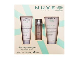 Nuxe Reve de Thé Revitalising -lahjapakkaus naisille: suihkugeeli, 100 ml + vartalokuorinta, 150 ml + hajuvesi, 30 ml hinta ja tiedot | Suihkusaippuat ja suihkugeelit | hobbyhall.fi