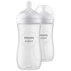 Pullosarja Philips Avent Natural Response SCY906/02, 3 kk+, 330 ml hinta ja tiedot | Tuttipullot ja tarvikkeet | hobbyhall.fi