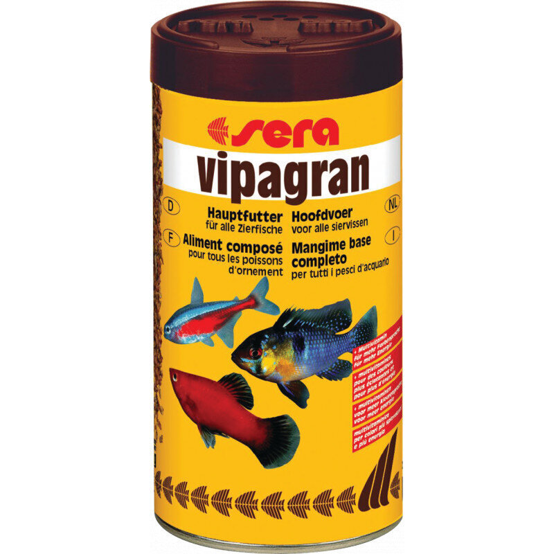 Rakeistettu kalarehu Sera Vipgran, 250 ml hinta ja tiedot | Kalanruoka | hobbyhall.fi