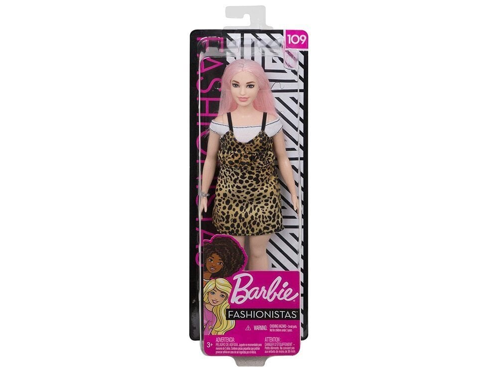 Barbie - Fashionista-nukke vaaleanpunaisilla hiuksilla hinta ja tiedot | Tyttöjen lelut | hobbyhall.fi