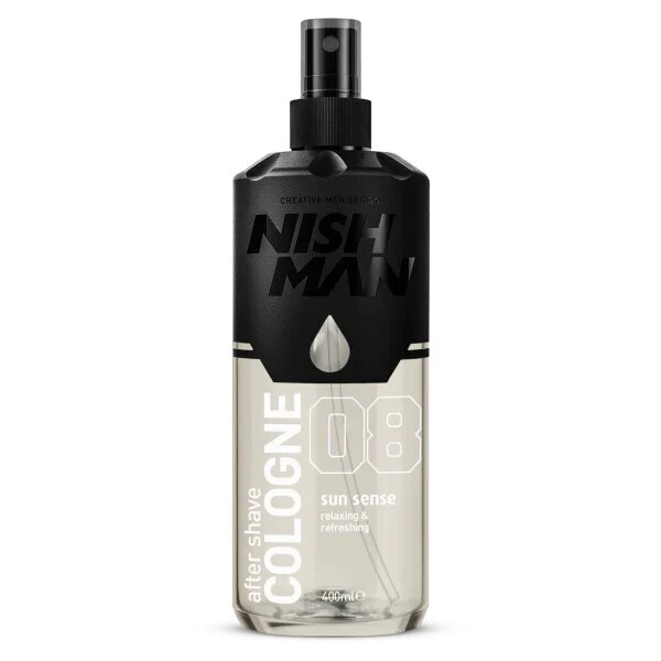 NISHMAN After Shave Cologne Sun Sense 400ml hinta ja tiedot | Parranajo ja karvanpoisto | hobbyhall.fi