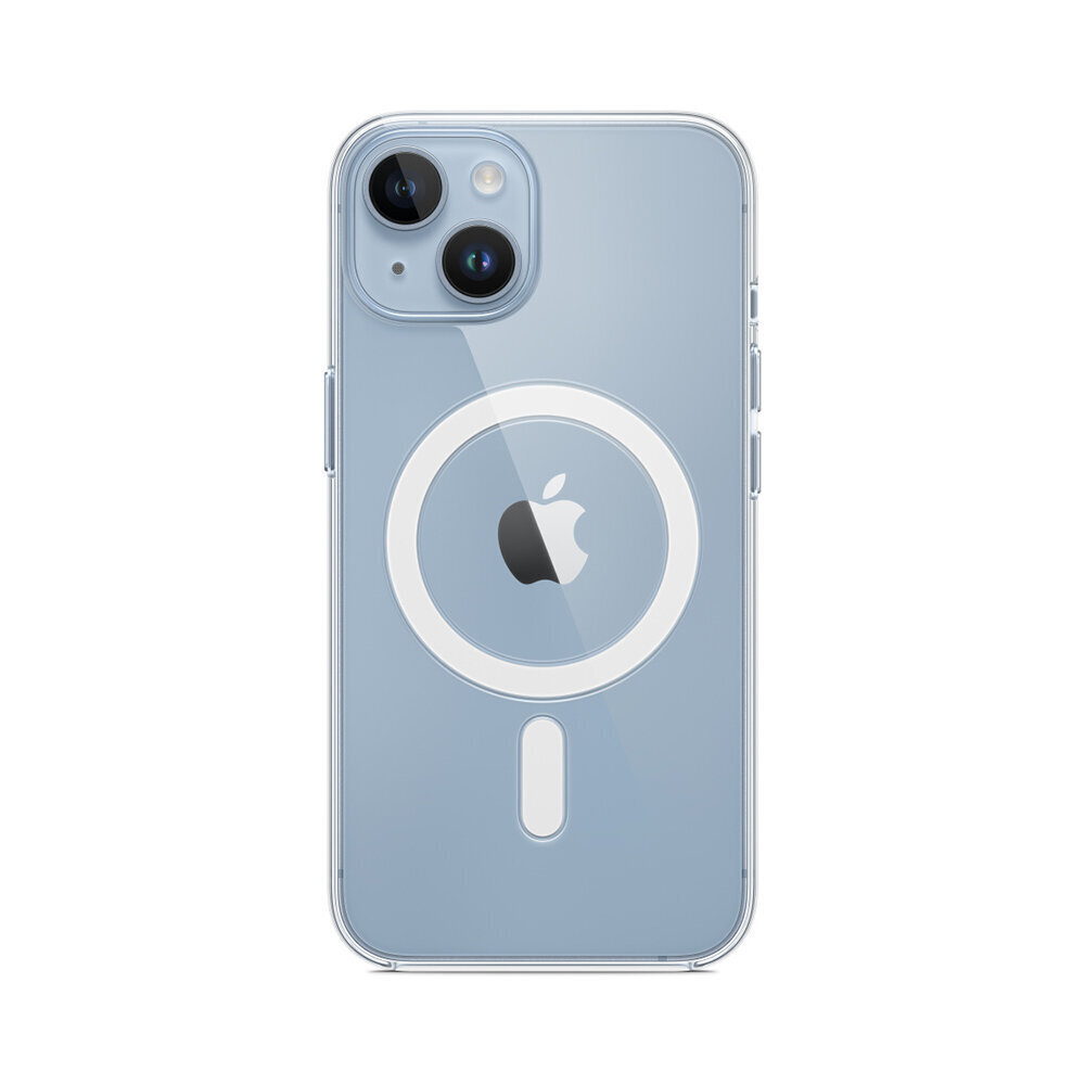 iPhone 14 Plus (6,7″) suojakuori MagSafe-magneeteilla läpinäkyvä hinta ja tiedot | Puhelimen kuoret ja kotelot | hobbyhall.fi